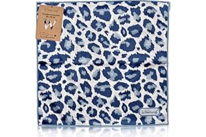WESERWEF Chiffon de Nettoyage en Microfibre XXL au Design Élégant pour Lunettes, Objectifs, Smartphones, Tablettes, Appareils Photos, Chiffon à Lunettes et Chiffon pour Écran, 30 x 30 cm (Leo)