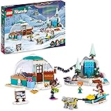 LEGO Friends Vacanza in Igloo con Tenda da Campeggio, 2 Cani da Slitta, Mini Bamboline e Accessori, Giochi Invernali con la F