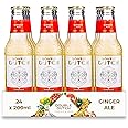 Double Dutch Ginger Ale Mixer, 24 x 200ml, Low Calorie Perfect Mixer for Cocktails, No Artificial Colours Preservatives or Flavours (Pack of 24)