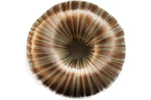 CAISHA by PRETTYSHOP Moño Para El Cabello Moño Dona Fabricante De Moños Recogido Moldeador De Cabello Herramienta Para Peinar El Cabello Mezcla Rubia DK5