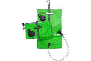 Kurgo Go Shower Doccia Portatile per Cani, Doccia da Campeggio, Doccia per Cani all'aperto, Soffione per Doccia, Doccia per Escursionismo, Capacità 6 Litri