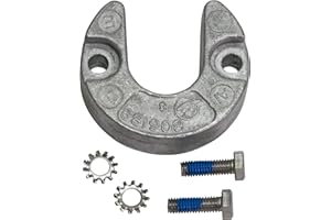 Quicksilver 806189q1 Aluminum Anode-Mercruiser Alpha One Gen II Trim Cylinders, Piezas y Accesorios para Motores de Barcos, No especificado, sin especificar