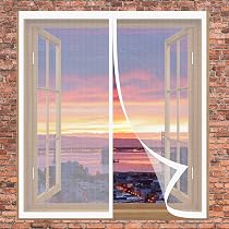 Fliegenvorhang Mit Magnet – 130 X 190 Cm, Kein Bohren, Selbstklebend, Insektenschutz Für Fenster & Türen