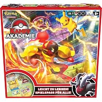 Deck de Combat Lucario/Pharamp - POKEMON - Carte à collectionner - Jaune - Multicolore - Mixte