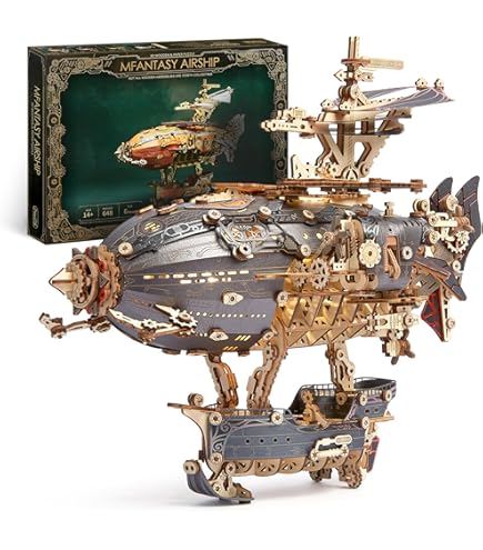 Piececool Modello Nave Pirata Mirage - Puzzle 3D Metallo 360 Pezzi Per Adulti - 3