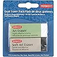 Derwent Art Eraser & Soft Art Eraser, Blister Pack, Set Of 2, Professional Quality, 2301963