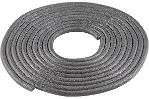 wolfcraft Fugenfüllprofil aus PE ⌀ 10 mm I 4360000 I Füllschnur zum Hinterfüllen von Fugen mit Fugenbreiten von 5-8 mm I Rundschnur Dichtung I 6 m Länge