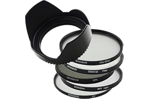DynaSun C-PL CPL 72mm Polfilter +UV Filter +Skylight 72 mm +Sternfilter +Nahlinsen +Gegenlichtblende
