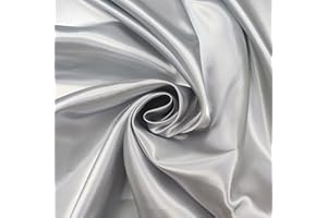 Panini Tessuti, Tessuto Raso Satin tinta unita in 40 colori - venduto al pezzo – lavori di cucito creazioni sartoriali e abbigliamento