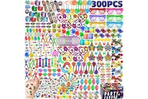 nicknack Party Bag Children's Birthday Girl Boy 300 Pieces Children's Birthday Piñata Filling Toy Party Favours Small Gift for Children