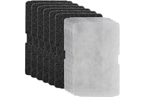 SGIZOKU 6 Trockner Filter für Beko Grundig Blomberg, 4 verschenken Trockner Filtertuch für Beko Grundig Blomberg ElektraBregenz Filtertücher,240x150x10mm,Flusensieb Fusselfilter 2964840100, (10er-Set)