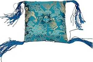 DHARMA STORE Tibetan Singing Bowl Cushion (Turquoise)
