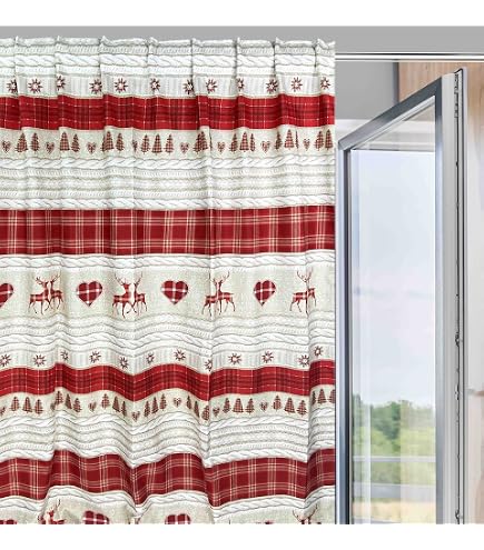 Tenda Martina Home Alpujarra Blu Cervo – 140x260 Cm In Poliestere – Tessile Per Arredamento - 4