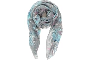 MELIFLUOS DESIGNED IN SPAIN Pañuelos Fular Foulard Mujer Bufandas Estampado Diseño Español 100% Viscosa