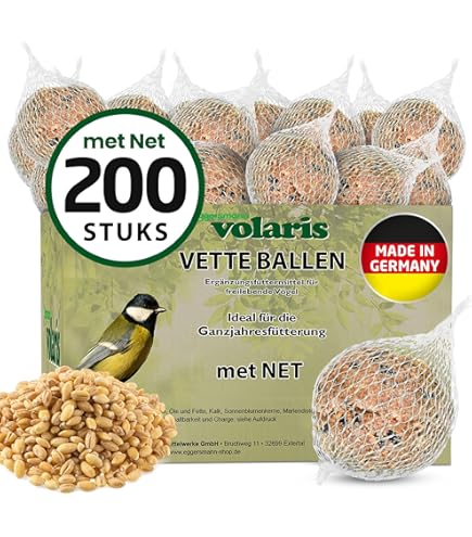 Eggersmann volaris Vogelfutter Wildvögel ganzjährig 25 kg [Fettkörner] Wildvogelfutter für das