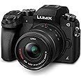Panasonic LUMIX G DMC-G70KAEGK Systemkamera (16 Megapixel, OLED-Sucher, 7,5 cm OLED Touchscreen, 4K Foto und Video) mit Objek