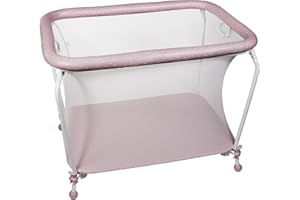 Plastimyr - Parque Americano Rectangular Bebes - Parque para Bebes para Casa - Topos