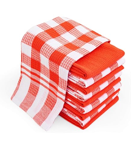 thumbnail: ZOLLNER Theedoeken Katoen 10 Stuks 50x70 Cm - Absorberend, Oeko-Tex, Gastronomiekwaliteit