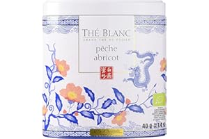 Terre d'Oc Thé de l'Hospitalité Blanc Pêche Abricot Bio 40 g