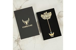 ComfyCozy Metal Flower Butterfly Bookmark | Stationary Bookmarks Page Markers Book Mark | Gifts For Women Teacher Birthday Anniversary Mum Girls Men Him Her | Thank You Teachers Presents Gift