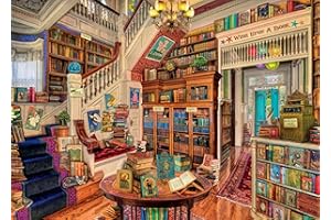 Ravensburger The Fantasy Bookshop 1000 Piece Jigsaw Puzzles for Adults and Kids Age 12 Years Up