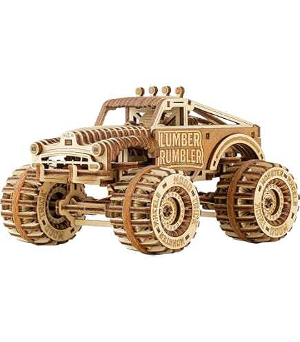 Wood Trick Thunder Chopper Elektrischer Hubschrauber 3D Holzpuzzles für