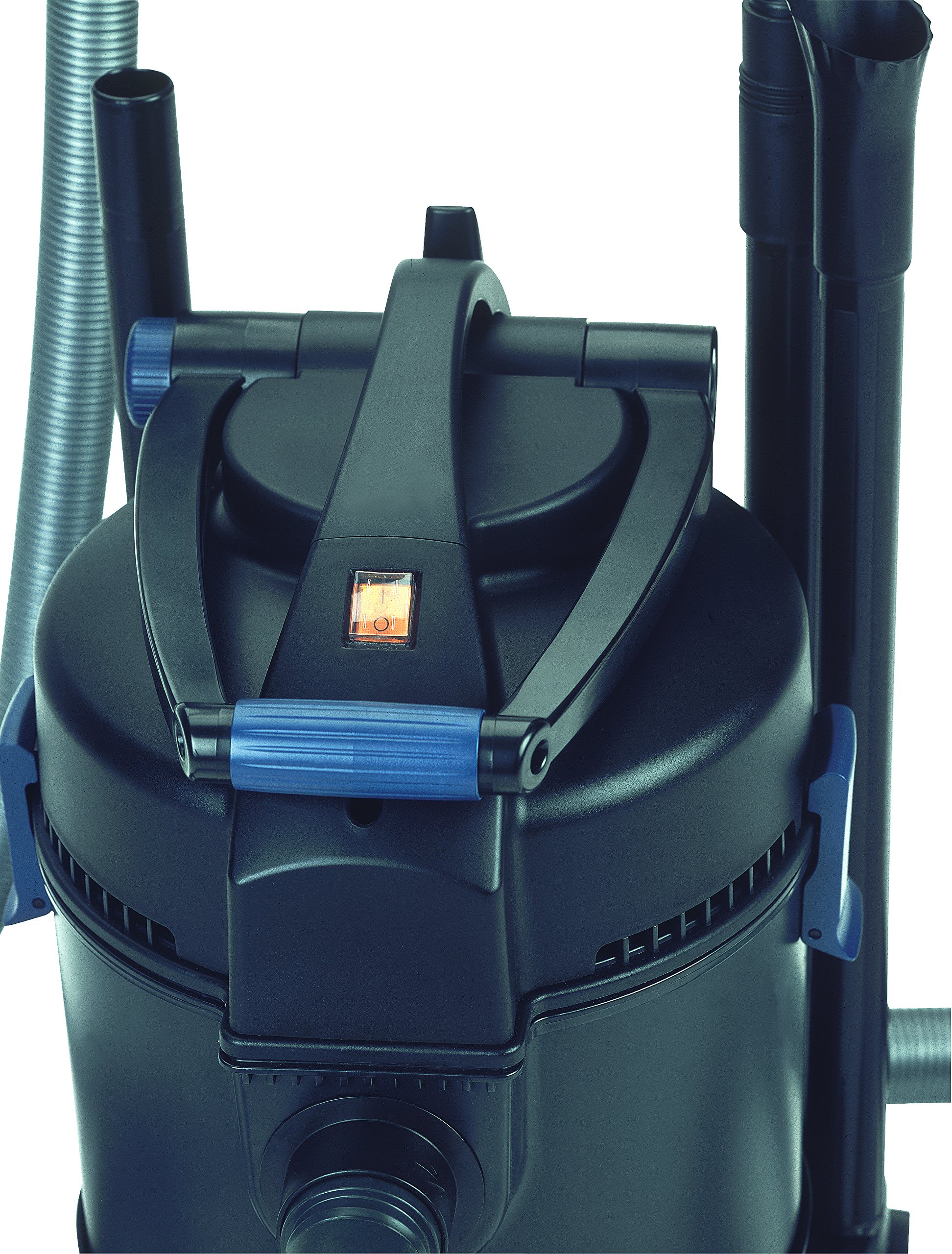 Oase 37102 PondoVac 3 Teichschlamm Sauger 1600 W 4000 l / h - schnelle Bodenreinigung und Wasseraufbereitung ohne Unterbrechung für Gartenteich Fischteich Schwimmteich Pool und Haushalt, Schwarz – Bild 4