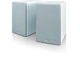 Denon SCN10 TV Ses Sistemi İ&ccedil;in İki Y&ouml;nl&uuml; HiFi hoparl&ouml;r, 2 x 65 W, Alıcılar ve Amplifikat&ouml;rler İle Uyumlu, Beyaz SCN10WTEM
