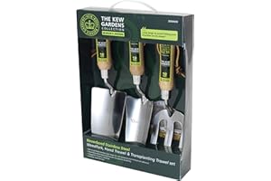 Spear & Jackson 3056KEW Kew Gardens Neverbend Stainless 3 Piece Gift Set