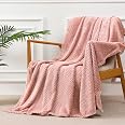 Yebeda Plaid Couverture En Flanelle Super Douce Vert Menthe 130x170 Cm - Jeté De Canapé Chaud Et Confortable Toutes Saisons