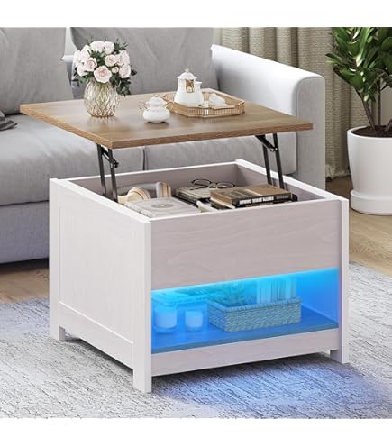 vidaXL Salontafel met Infinity LED 70x50x38 cm sonoma eikenkleurig, bijzettafel, woonkamertafel, middentafel, banktafel, bank tafel, accenttafel
