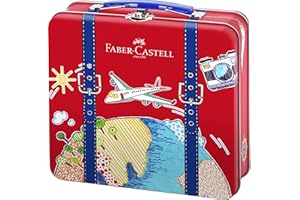 Faber-Castell 155535 Zestaw do Kolorowania, Wielokolorowy, 19.3 x 19 x 6.7 cm