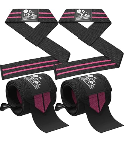 Fasce Per Gomito MuscleForge - Per Powerlifting E Sollevamento Pesi - Set Di 2 Con Chiusura In Velcro - Foto 11