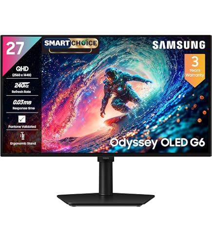 DOUGH Spectrum Black 27 QHD 480Hz OLED Monitor (Monitor Only