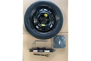 D'ANGELO 1988 Roue de secours galette 16" compatible avec PEUGEOT 2008 II > 2019, CITROEN C4 III >2021>, avec cric, cle, sac 125/85R16