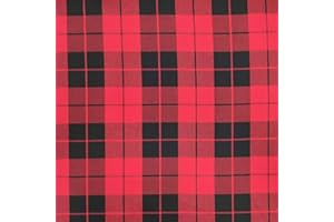 Panini Tessuti, Ritagli di Tessuto Tartan 1 MT x 145 cm - Fantasia Scozzese ideale per creazioni sartoriali: Camicie, gonne, kilt.