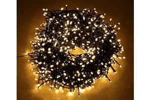 Christmas Concepts® 1000 Warm White Super Bright LED Multi Function String Lights - Indoor/Outdoor Lights