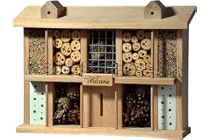 Luxus-Insektenhotels 22625e Hôtel à Insectes en Bois de chêne 10 pièces + Balcon et terrasse