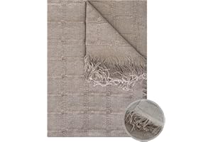 GFD – Colcha Multiusos para Sofas Lisa, Cubre Sofa, Plaid Sofa, Plaid Cama, Jarapas para Sofas, Foulard Sofa, Manta Cubre Sofa, Colcha Sofa (180 x 260, Camel)