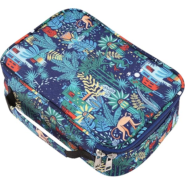 Shulaner Pencil Case Slot Holds 270 To 274 Colored Pencils Or 180 To184 Color Gel Pens With Zipper Closure Large Capacity Nylon Pen Organizer For Artist Purple Rose - View #10