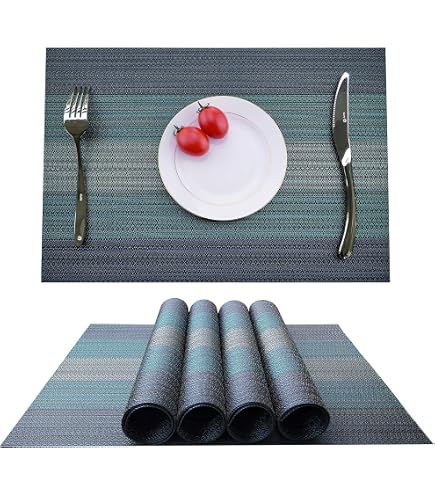 Pack da 2 tovagliette antimacchia Raya 50-04 - 45x35 cm | Leroy Merlin