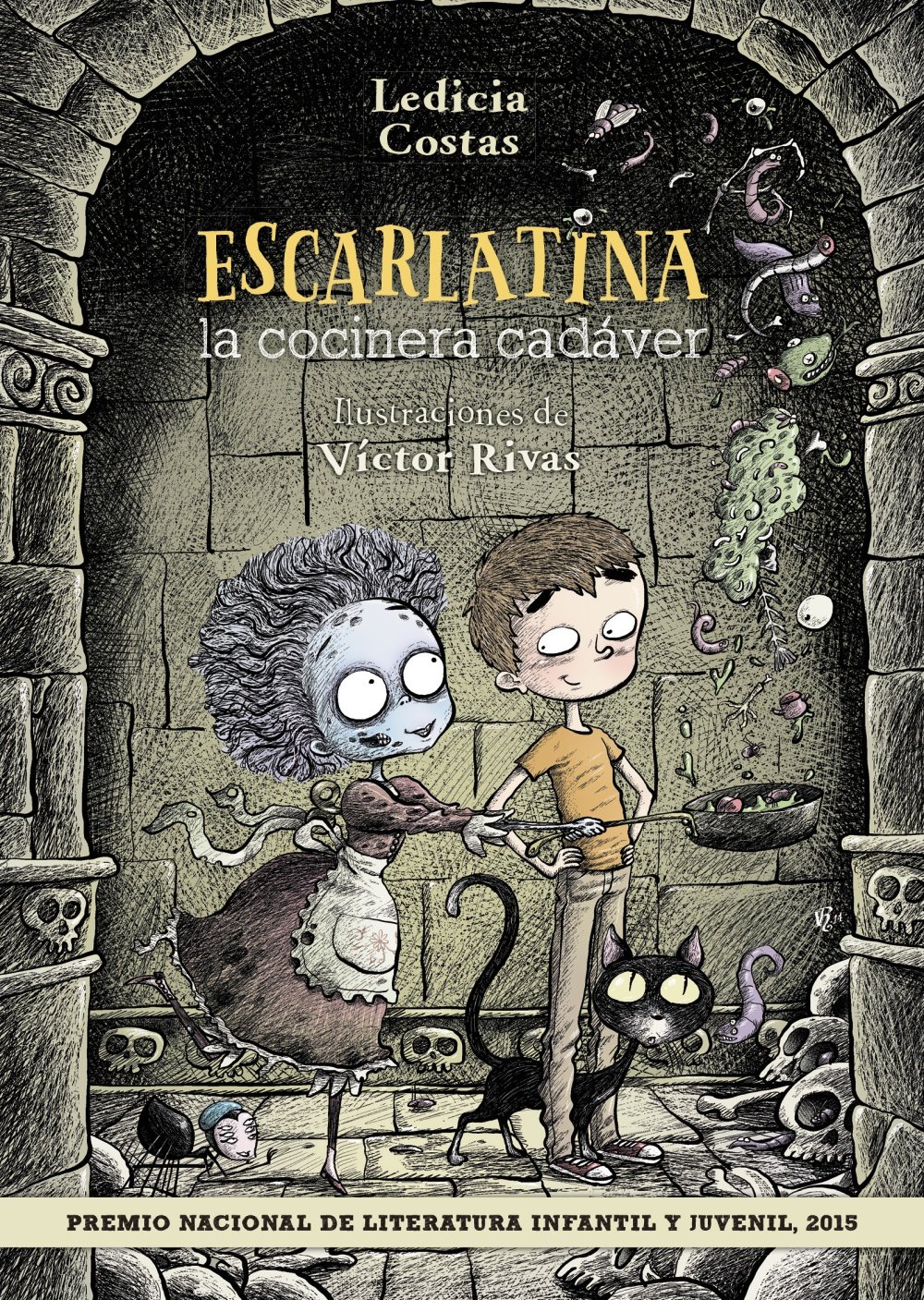 Escarlatina, la cocinera cadáver - Narrativa infantil)