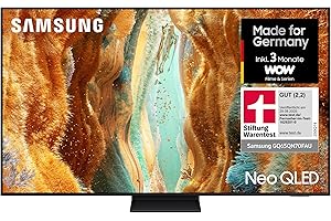 Samsung Neo QLED 4K QN70F 65 Zoll (163 cm) Mini LED Fernseher, NQ4 AI Gen2 Prozessor, Quantum Matrix Technology Slim, Motion Xcelerator 144Hz, AirSlim Design, Samsung Vision AI Smart TV