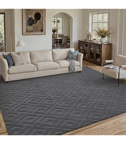 Sour Lemon Vloerkleden voor de woonkamer, tapijten voor de slaapkamer, laagpolig tapijt met 3D-effect, machinewasbaar, antislip, wollig, ruig tapijt voor de kinderkamer
