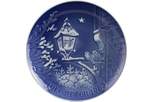 BING & GRONDAHL BING&GRONDAHL PIATTO DI NATALE 1983 ORIGINALE PORCELLANA PRIMA SCELTA