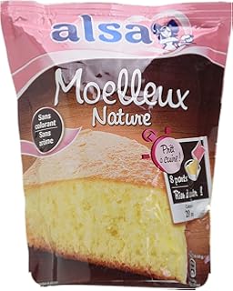 Alsa Preparation A Cuire Gateau Moelleux Citron 500g Amazon Fr