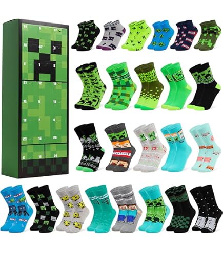 Advent Calendar Nearby Minecraft 24 Dagen Adventskalender - Officiële Premium Kalender Met 52 Verrassingen, Speelkaarten, Puzzels, Stickers En Meer Marvel Advent Calendar