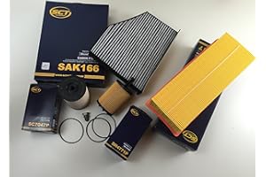 SCT GERMANY FILTER SET ÖLFILTER LUFTFILTER AKTIVKOHLE KRAFTSTOFFILTER ABLASSCHRAUBE A3 8P1 1.9 TDI