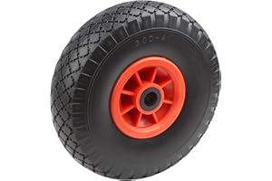 METAFRANC Meister, Ruota da carrello da trasporto per sacchi "Pannensicher" 260 mm PVC, 810810