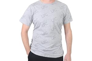 Different Gravy Sports Liverpool F.C. Gifts for Boys Men Offical No 16 Grey T-Shirt LFC Merch Football Training Merchandise Top for Footie Mad Fans